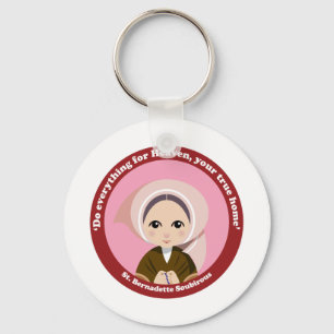 St. Bernadette Soubirous Nyckelring