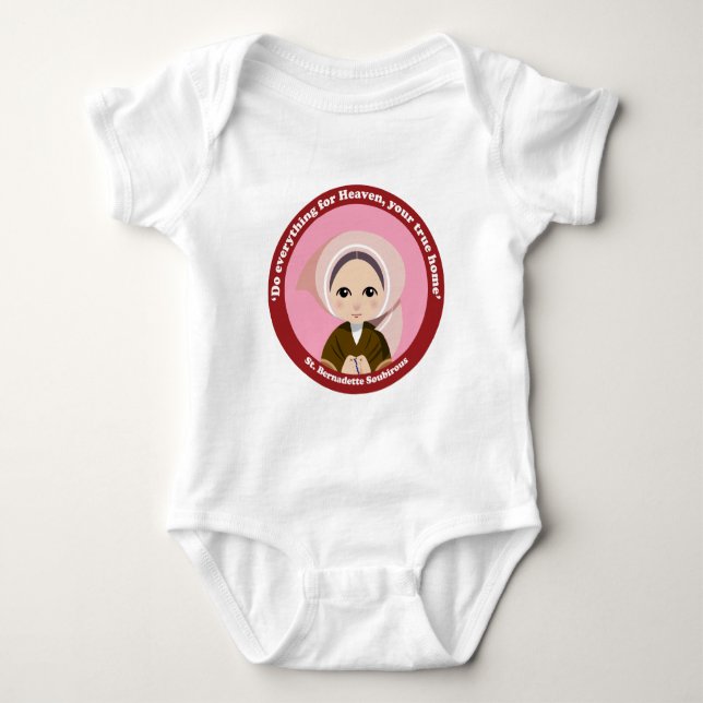 St. Bernadette Soubirous T-shirt (Framsida)