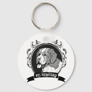 ST BERNARD (3) NYCKELRING