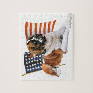 St Bernard all amerikan Pussel