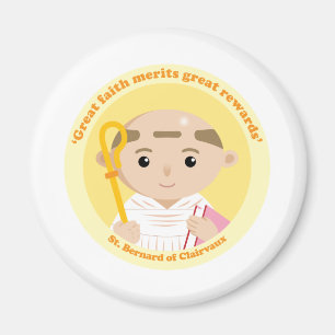 St. Bernard av Clairvaux Magnet