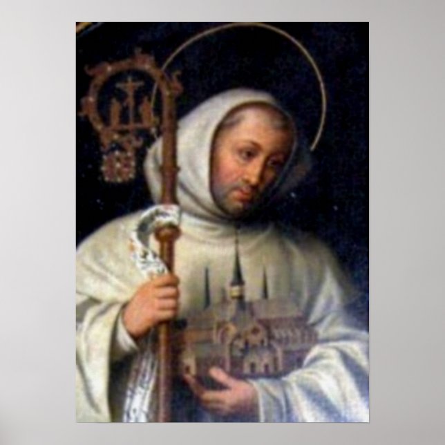 St. Bernard av Clairvaux Poster (Framsidan)