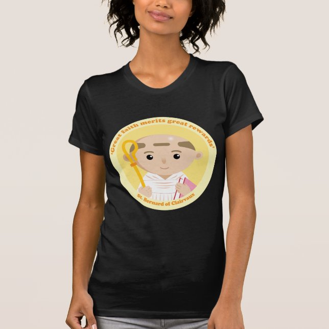 St. Bernard av Clairvaux T-shirt (Framsida)