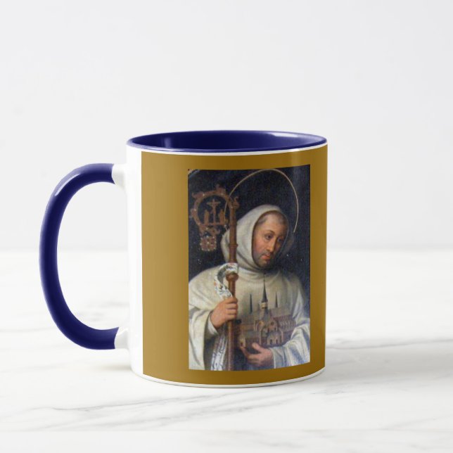 St Bernard av den Clairvaux koppen Mugg (Vänster)