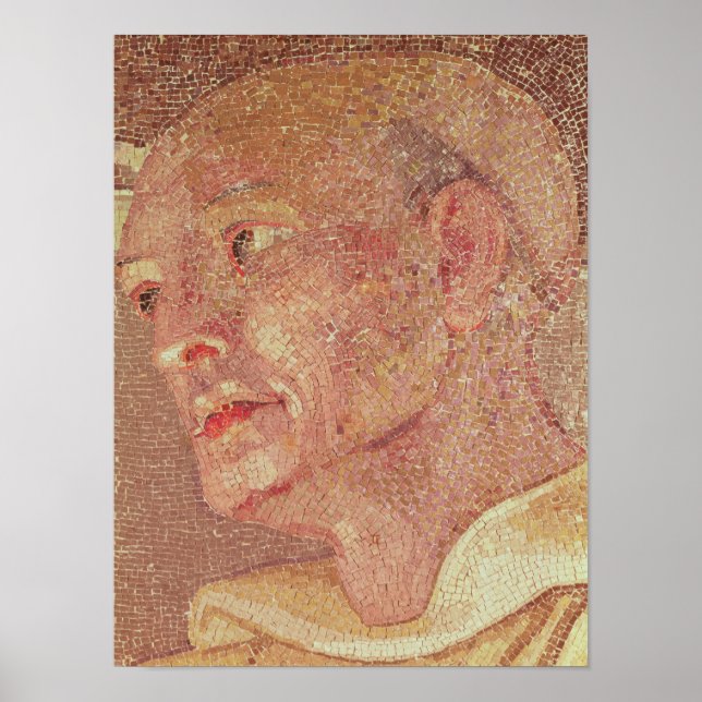 St. Bernard från Clairvaux från Crypt St. Peter Poster (Framsidan)