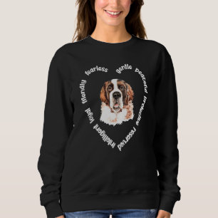 St Bernard Hund Heart Saint Bernard Mamma St Berna T Shirt