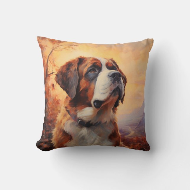 St. Bernard hund Kudde (Framsida)