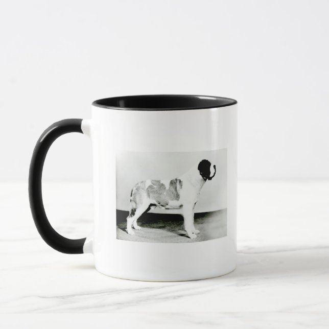 St Bernard hund Mugg (Vänster)