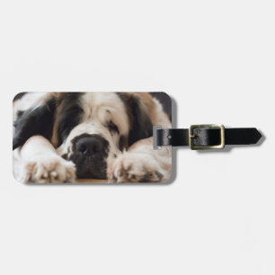 St Bernard hundmärkre Bagagebricka