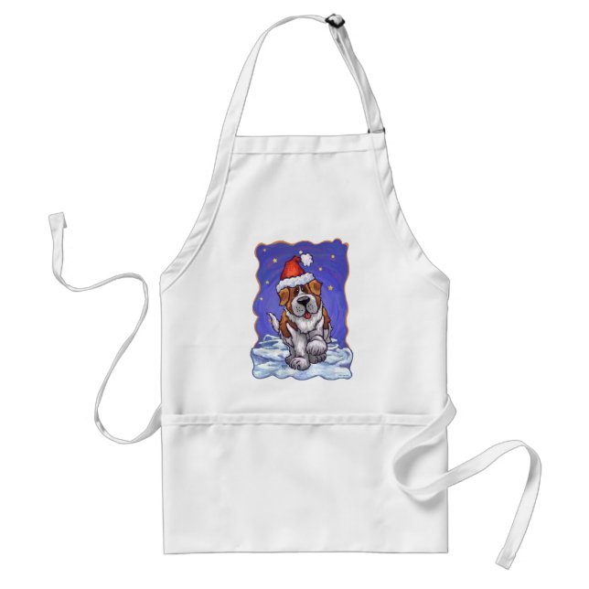 St. Bernard-jul Förkläde (Framsidan)