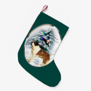 St Bernard jul Liten Julstrumpa