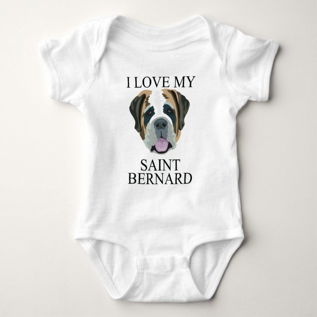 ST BERNARD kärlek! Tröja (Framsida)