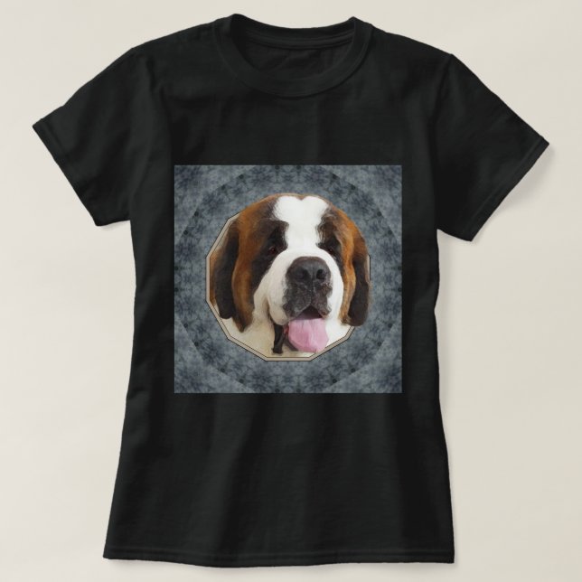 St Bernard klassiker T-shirt (Design framsida)