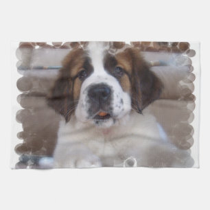 St Bernard kökshandduk