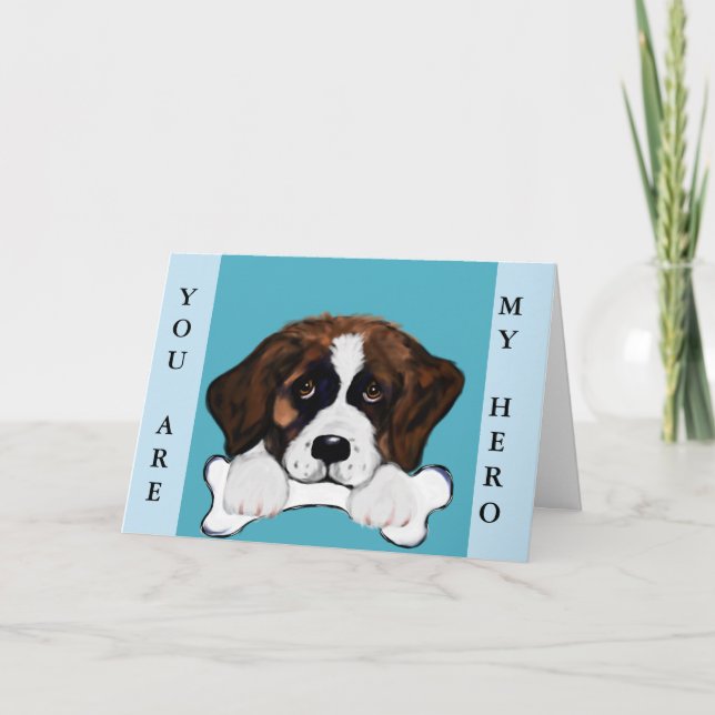 St Bernard Kort (Framsida)