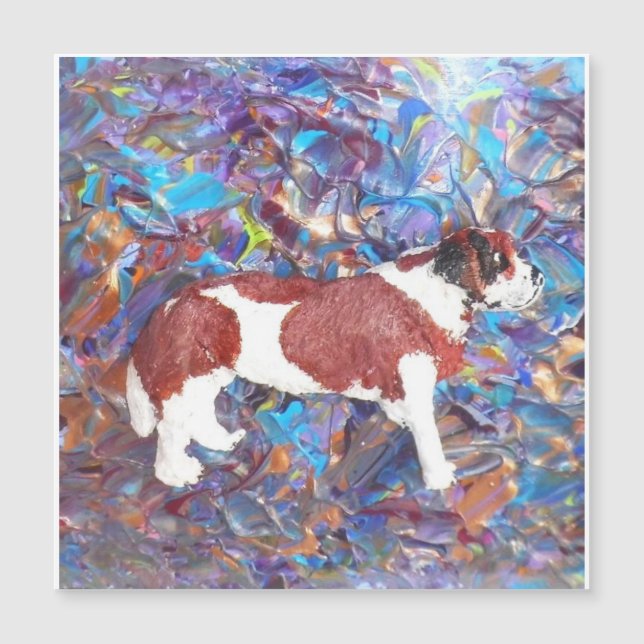 St. Bernard Magnetic Card (Framsida)