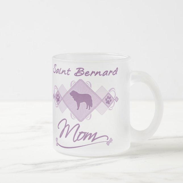 St Bernard mamma Frostad Glasmugg (Höger)