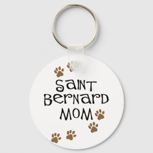 St Bernard mamma Nyckelring