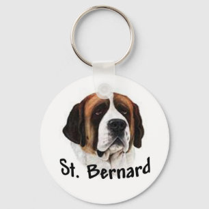 St Bernard Nyckelring