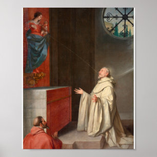 St Bernard och Junggin Poster