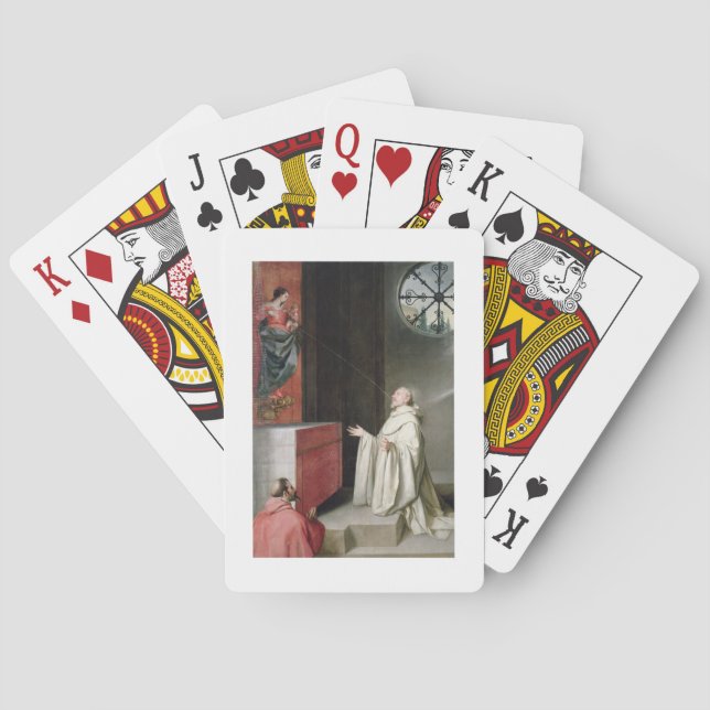 St. Bernard och Virgin Spelkort (Baksidan)