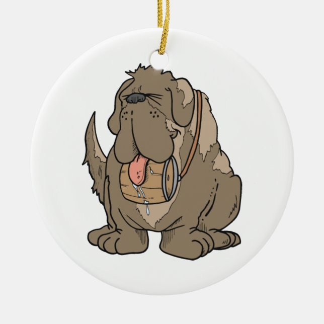st bernard ornament (Framsidan)