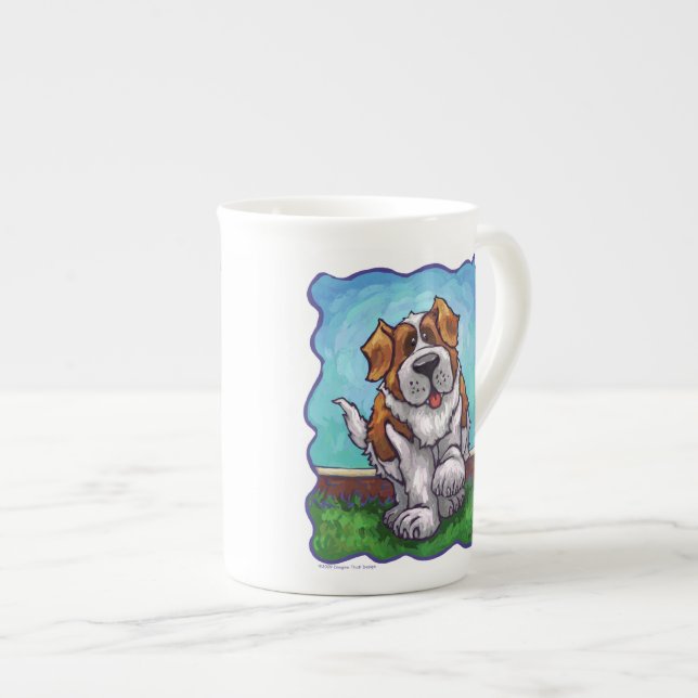 St. Bernard-presenter & accessoarer Benporslin Mugg (Framsida höger)