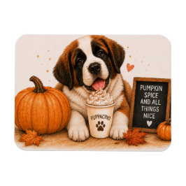 St Bernard Pumpa Kryddmagnet Magnet