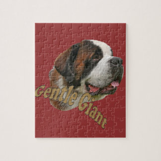 St Bernard stillar jätten Pussel
