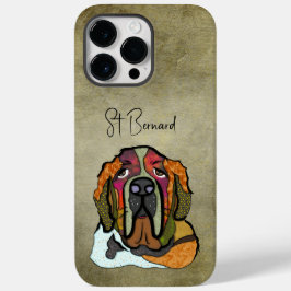 St Bernard Ugly Ansikte Fodral-Mate iphone case