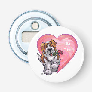 St. Bernard Valentindagen Flasköppnare