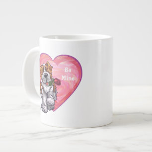 St. Bernard Valentindagen Jumbo Mugg