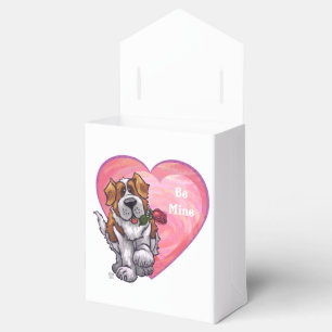 St. Bernard Valentindagen Presentaskar