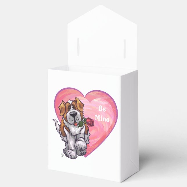 St. Bernard Valentindagen Presentaskar (Öppnad)