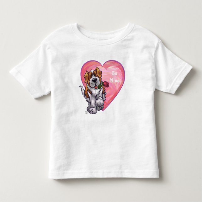 St. Bernard Valentindagen Tee (Framsida)
