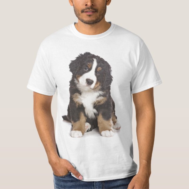 St Bernard valp T-shirt (Framsida)