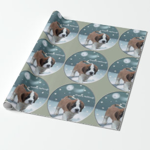 St Bernard valpjul Presentpapper