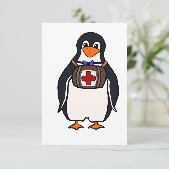 St Bernards Penguin-inbjudningar Inbjudningar (Skapare uppladdad)