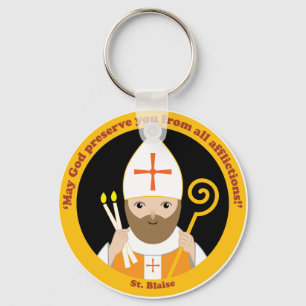 St. Blaise Nyckelring