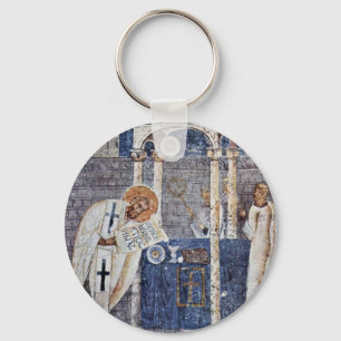 St. Blaise underbaren av Meister Der Nyckelring