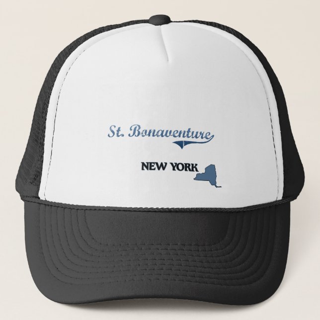 St Bonaventure New York City klassiker Truckerkeps (Framsida)