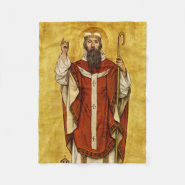 St. Bonifatius av Mainz - Pedagogernas skyddshelgo Fleecefilt