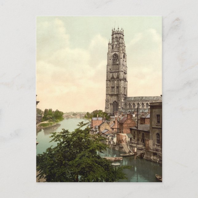 St Botolph's Church , Lincolnshire, England Vykort (Framsida)