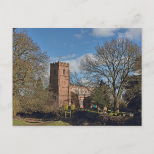 St Botolph's Church, Rugby, Warwickshire Vykort