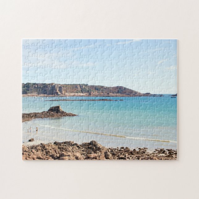 St Brelades Bay, Jersey Pussel (Horisontell)