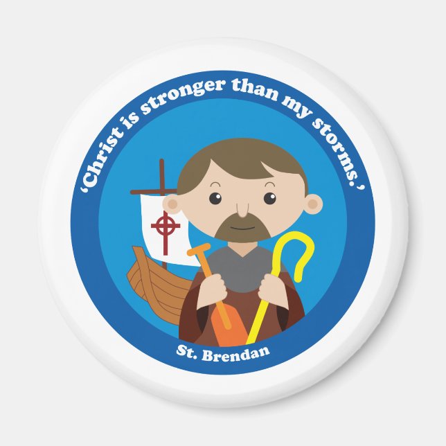 St. Brendan Magnet (Framsidan)