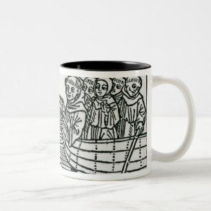 St. Brendan och siren Två-Tonad Mugg