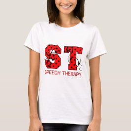 st brev red and black polka dots tee shirt