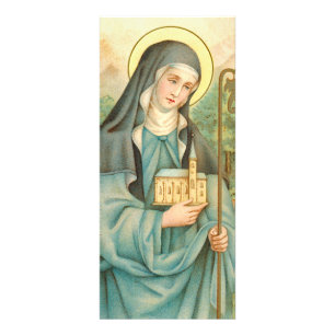 St. Brigid av Irland (M 014) Reklamkort