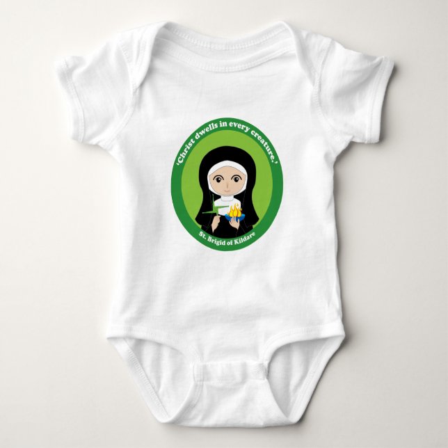 St. Brigid av Kildare T-shirt (Framsida)